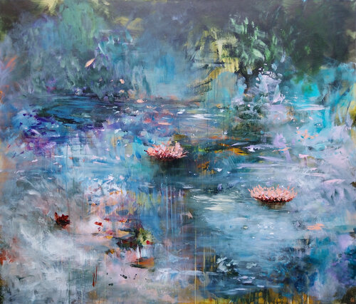 Eden 11 by Luc Andrieux, Painting for Sale on Select
