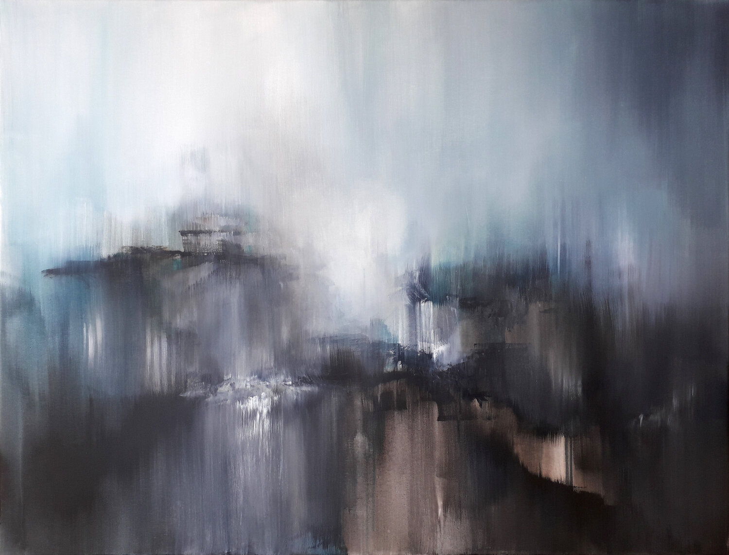 Symphonie 2 Luc Andrieux Original painting for sale