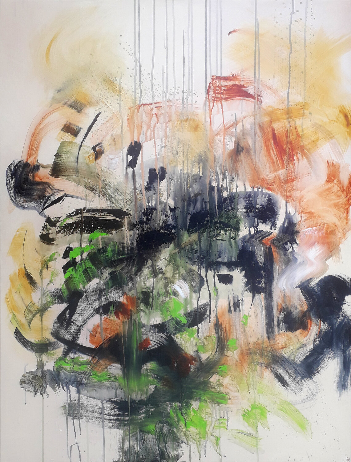 Saison 10 Luc Andrieux Original painting for sale