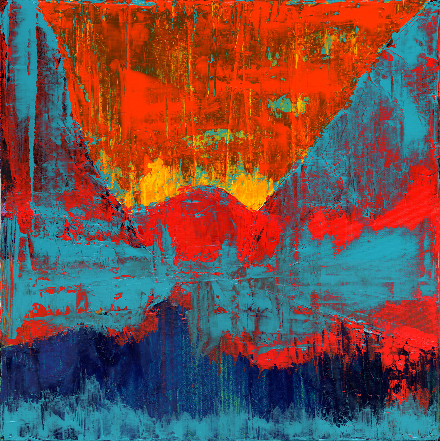 Nature cosmique Luc Andrieux Original painting for sale