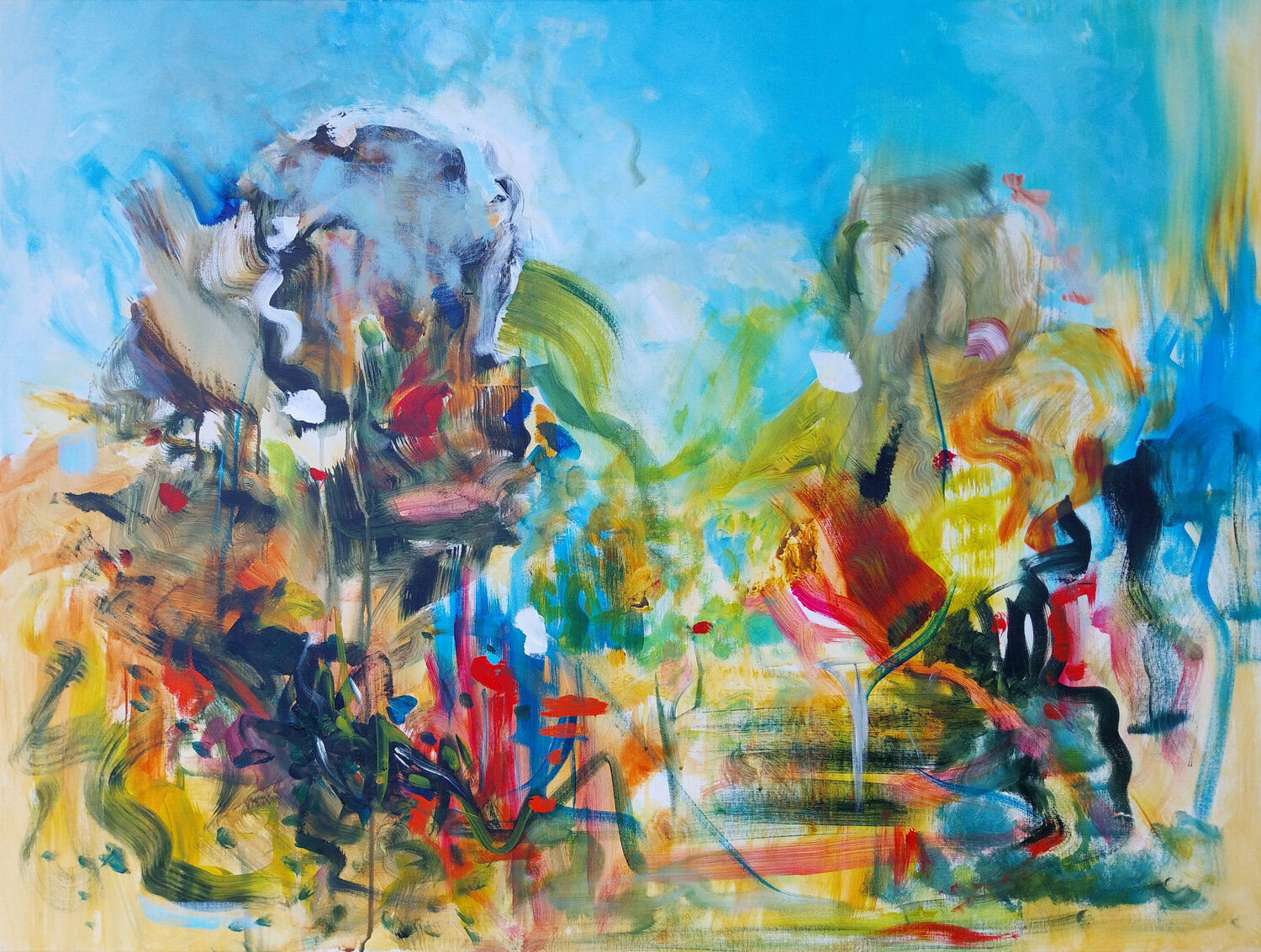 Saison 12 Luc Andrieux Original painting for sale
