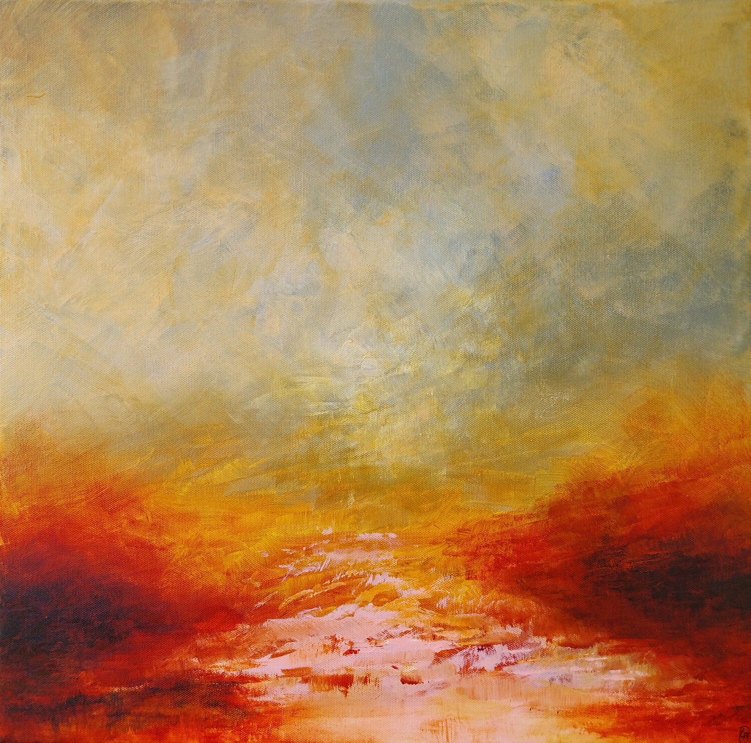 Sublimation 5 Luc Andrieux Original painting for sale