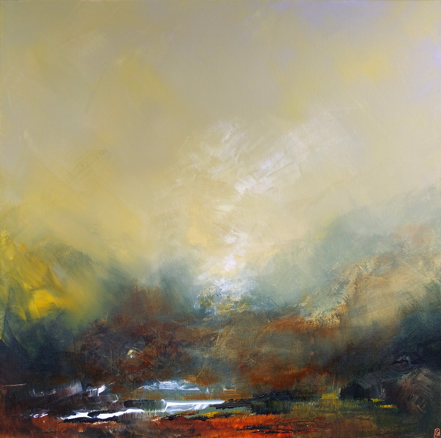 Sublimation 7 Luc Andrieux Original painting for sale