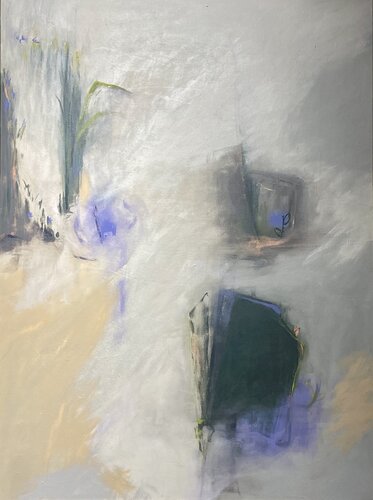 A Garden of Peace by Roshanak Khalilian, Painting for Sale on Select
