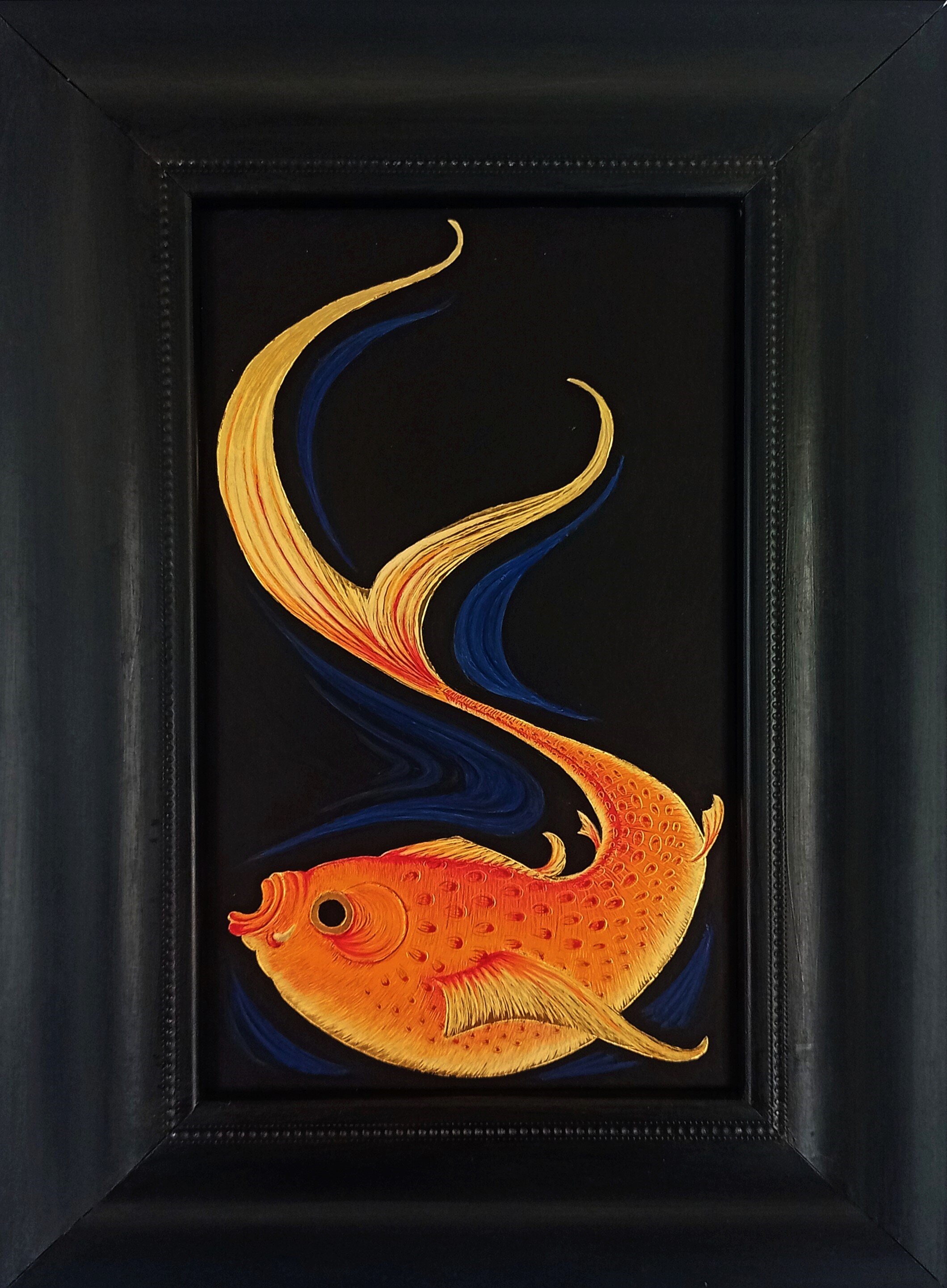 Carp 1 framed