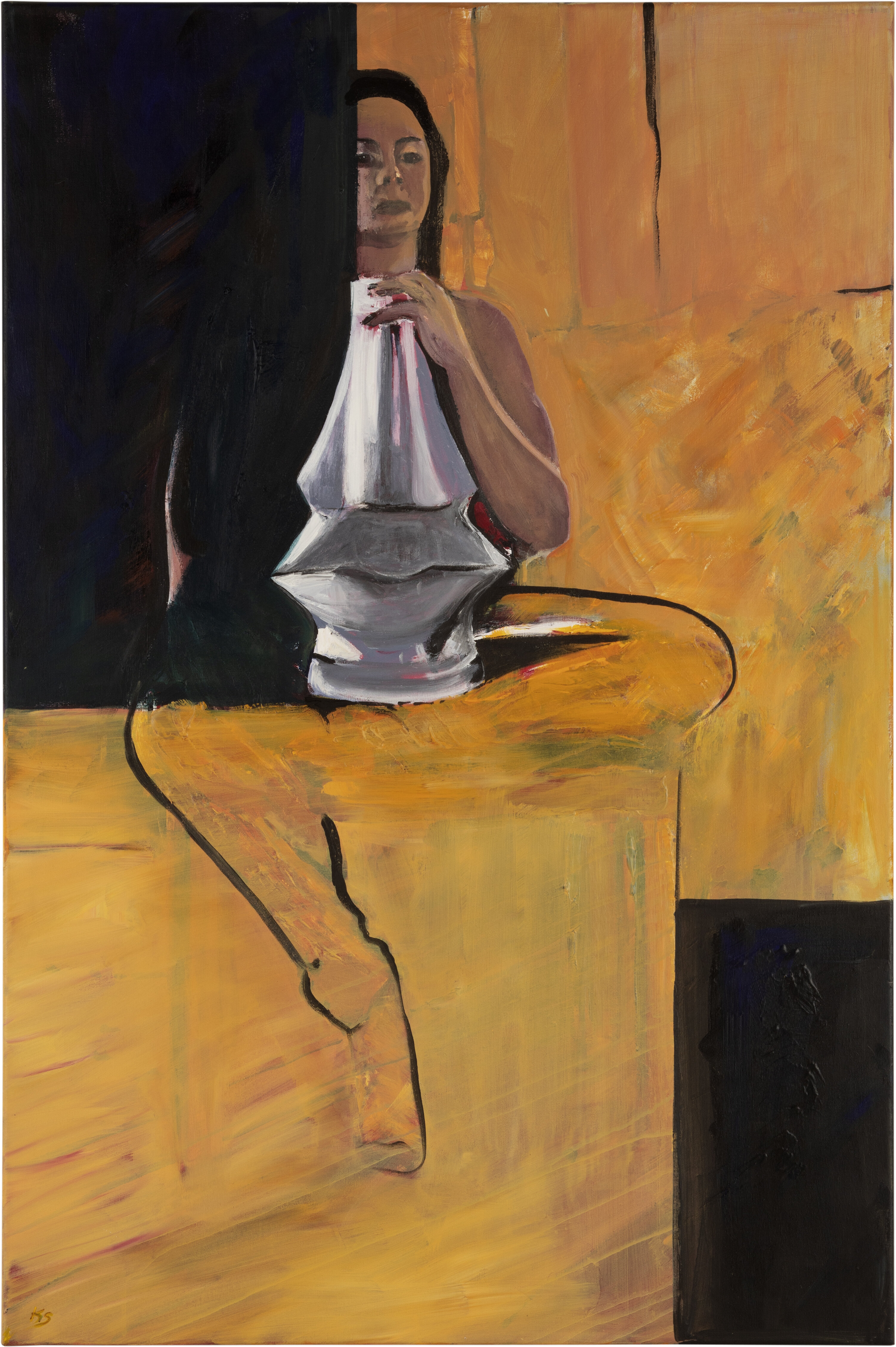 "Self-portrait with Salvador"