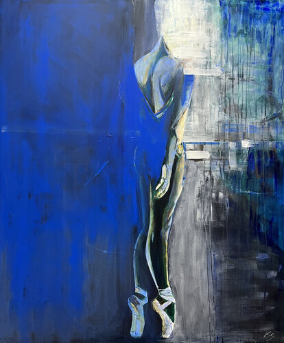 Water by Kamila Sitak, Painting for Sale on Select