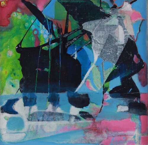 Can I help you by Eva Wiren, Painting for Sale on Select