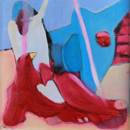 The eagle and the egypt by Eva Wiren, Painting for Sale on Select