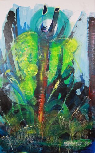 Growing by Eva Wiren, Painting for Sale on Select
