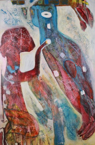 Phoenix by Eva Wiren, Painting for Sale on Select