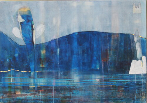 A new world by Eva Wiren, Painting for Sale on Select