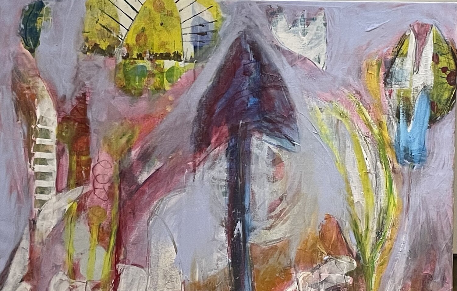 Everything are possible Eva Wiren Original painting for sale