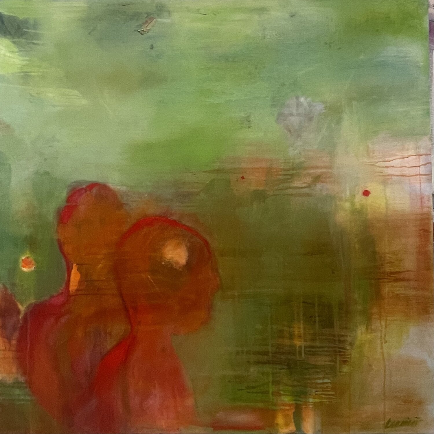 Is this the autumn? Eva Wiren Original painting for sale