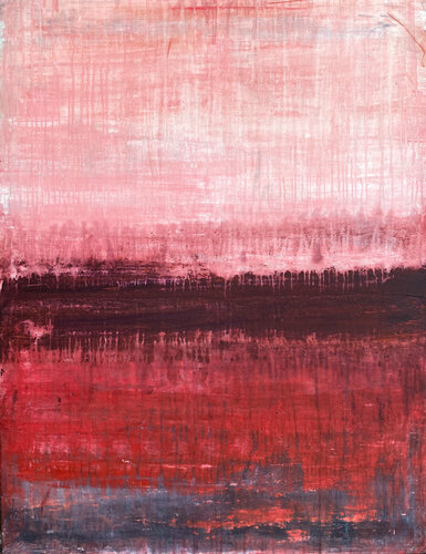 "Antique Red" K2SQ by Roger König, Painting for Sale on Select