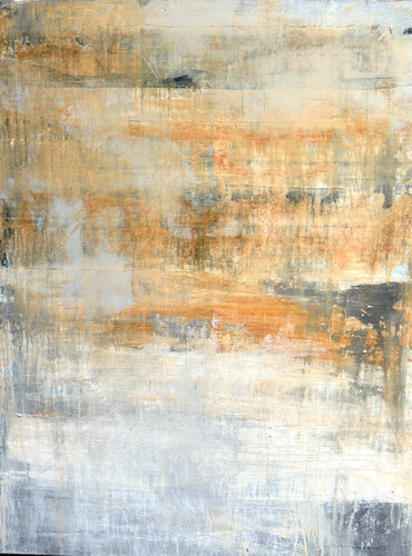 "Abstract Series - orange/grey" FK6TR by Roger König, Painting for Sale on Select