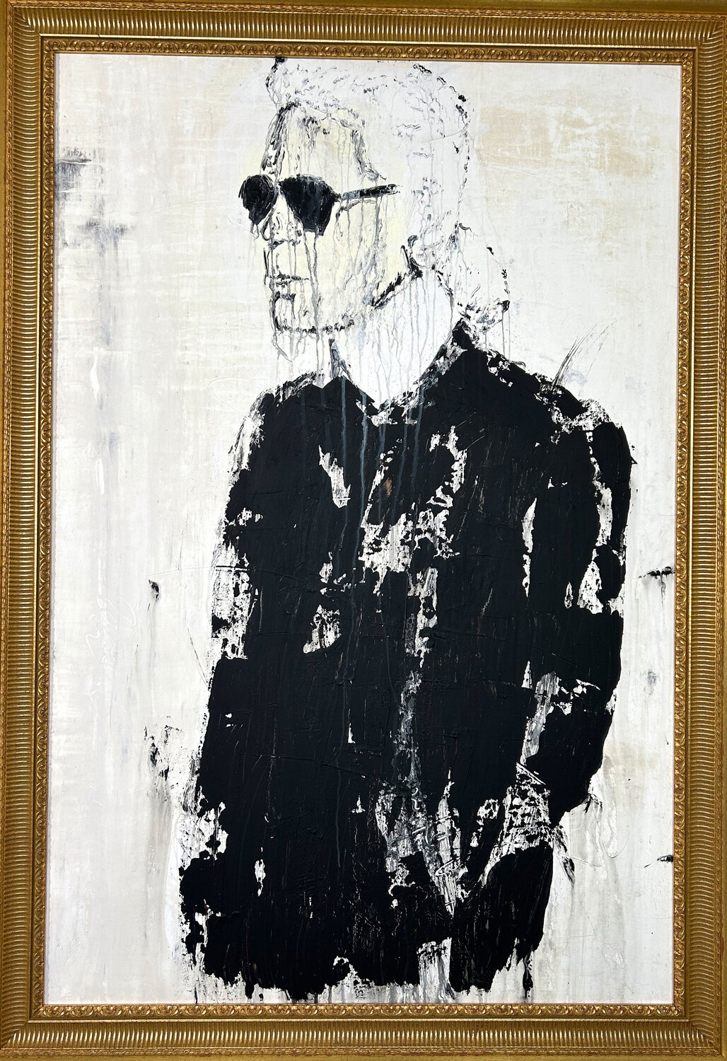 "Karl - Abstract Series " KL6, Roger König Original painting for sale