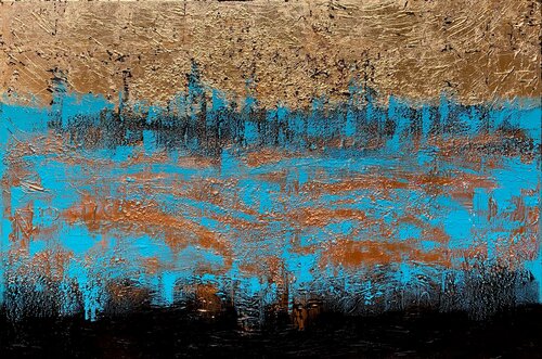 Spirit of Gold by Julijana Ravbar, Painting for Sale on Select