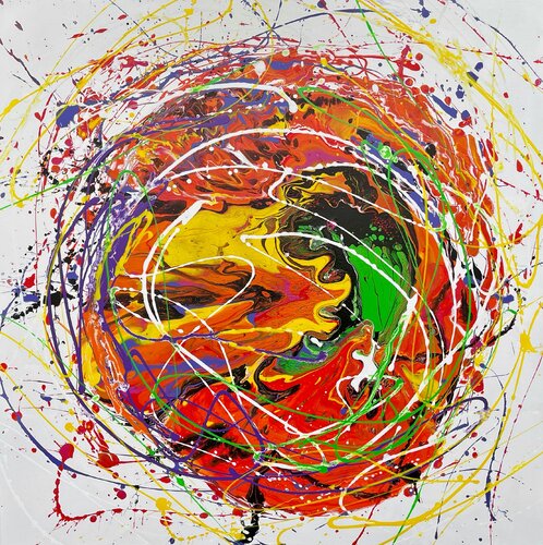 The Feeling by Julijana Ravbar, Painting for Sale on Select