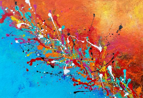 Lonely Paradise by Julijana Ravbar, Painting for Sale on Select