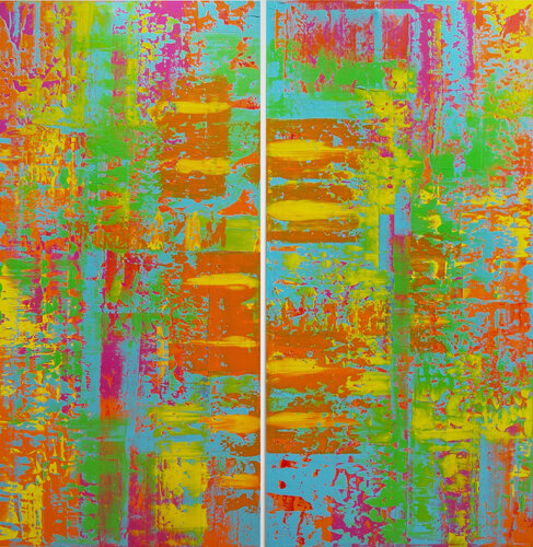 Continuum of Light by Julijana Ravbar, Painting for Sale on Select