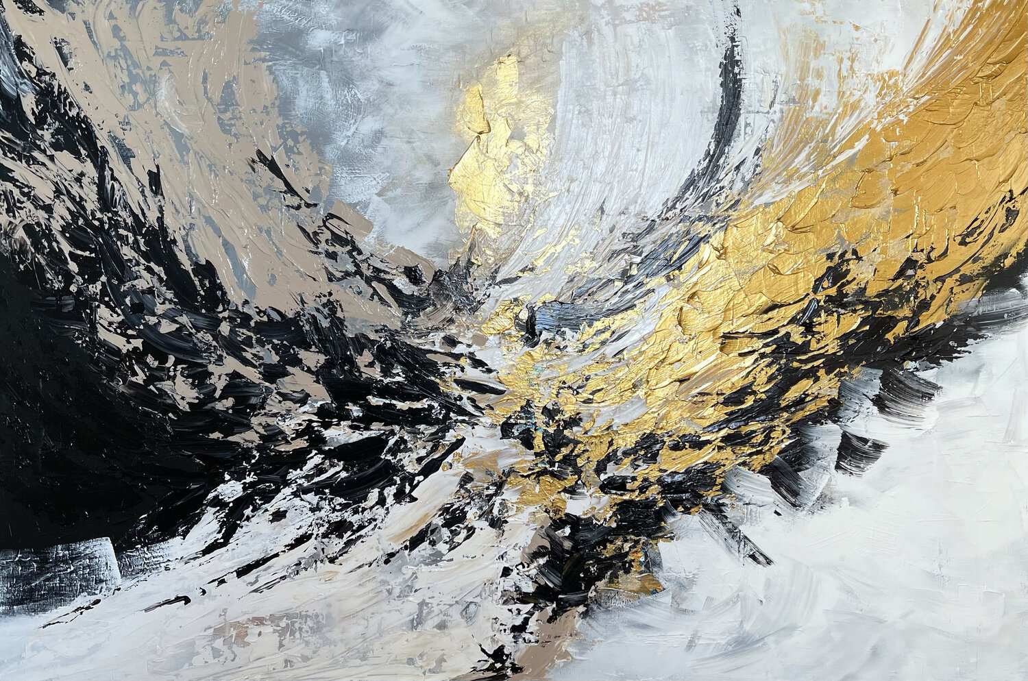 Wind Of Change Julijana Ravbar Original painting for sale