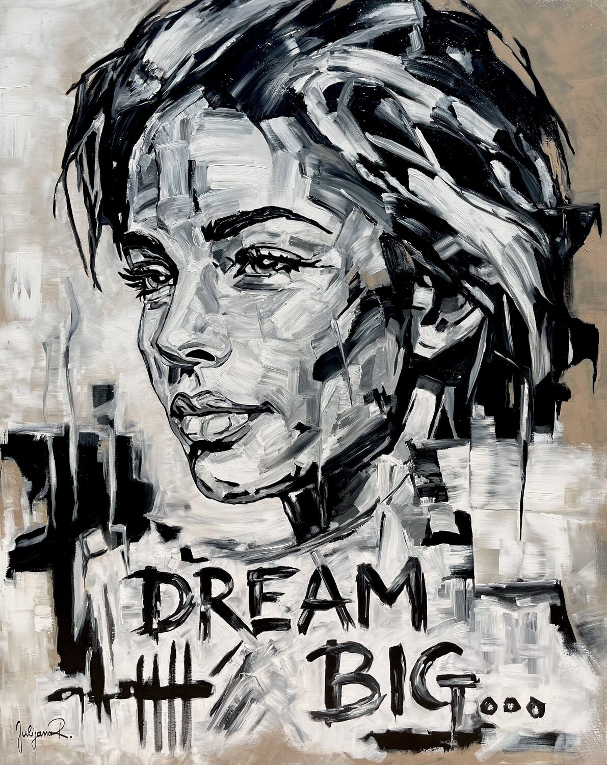 Awakened Dreams Julijana Ravbar Original painting for sale