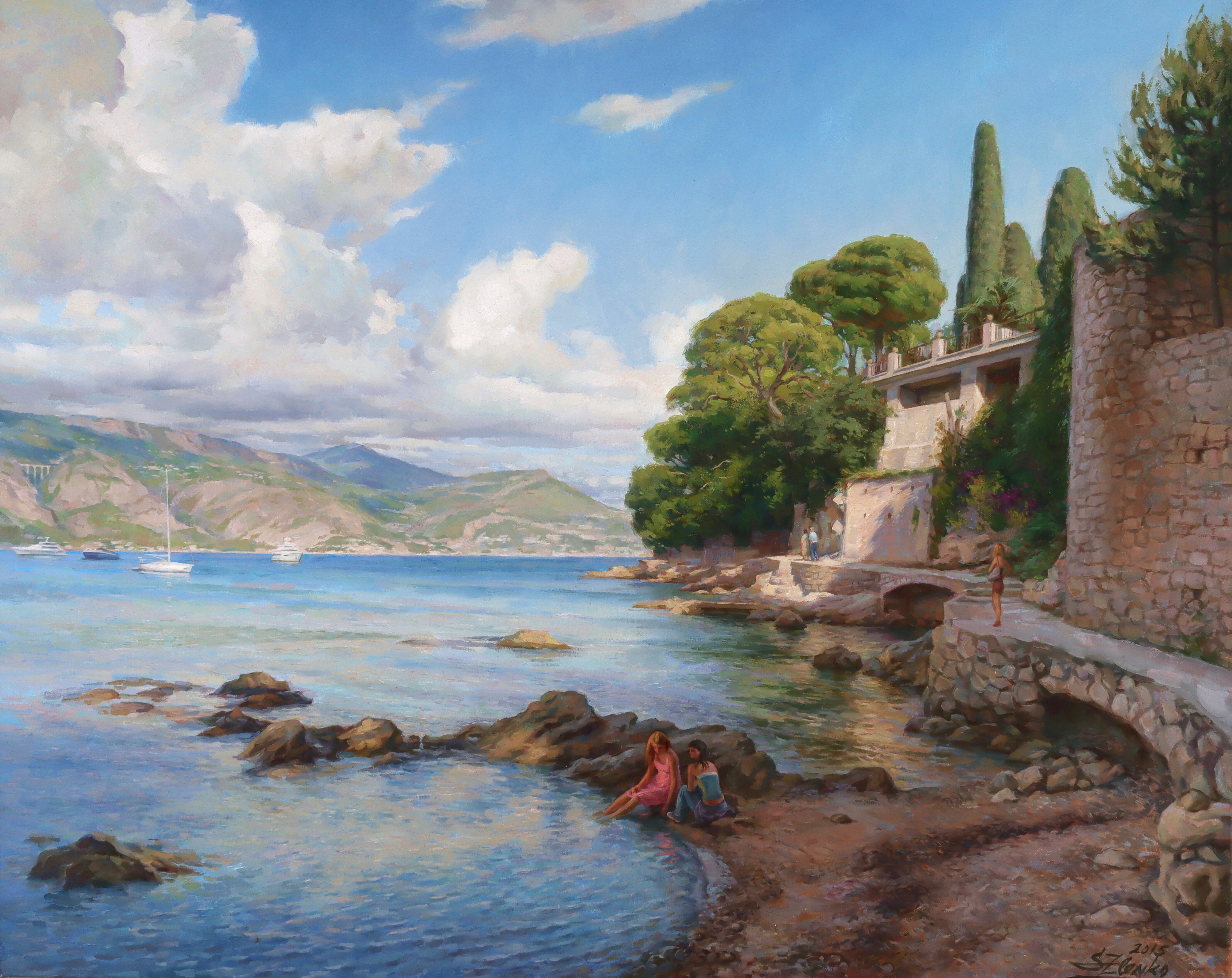 Cap - Ferrat. French Riviera.