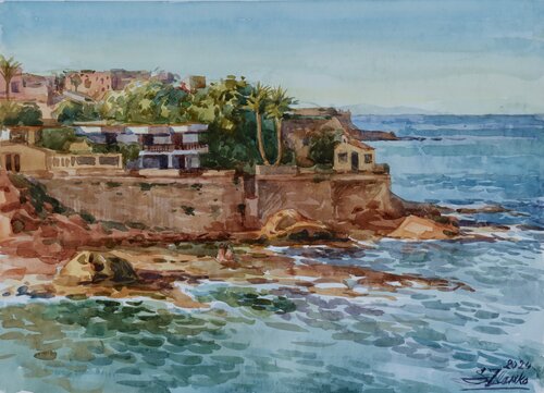 Cala de la Zorra by Serguei Zlenko, Painting for Sale on Select