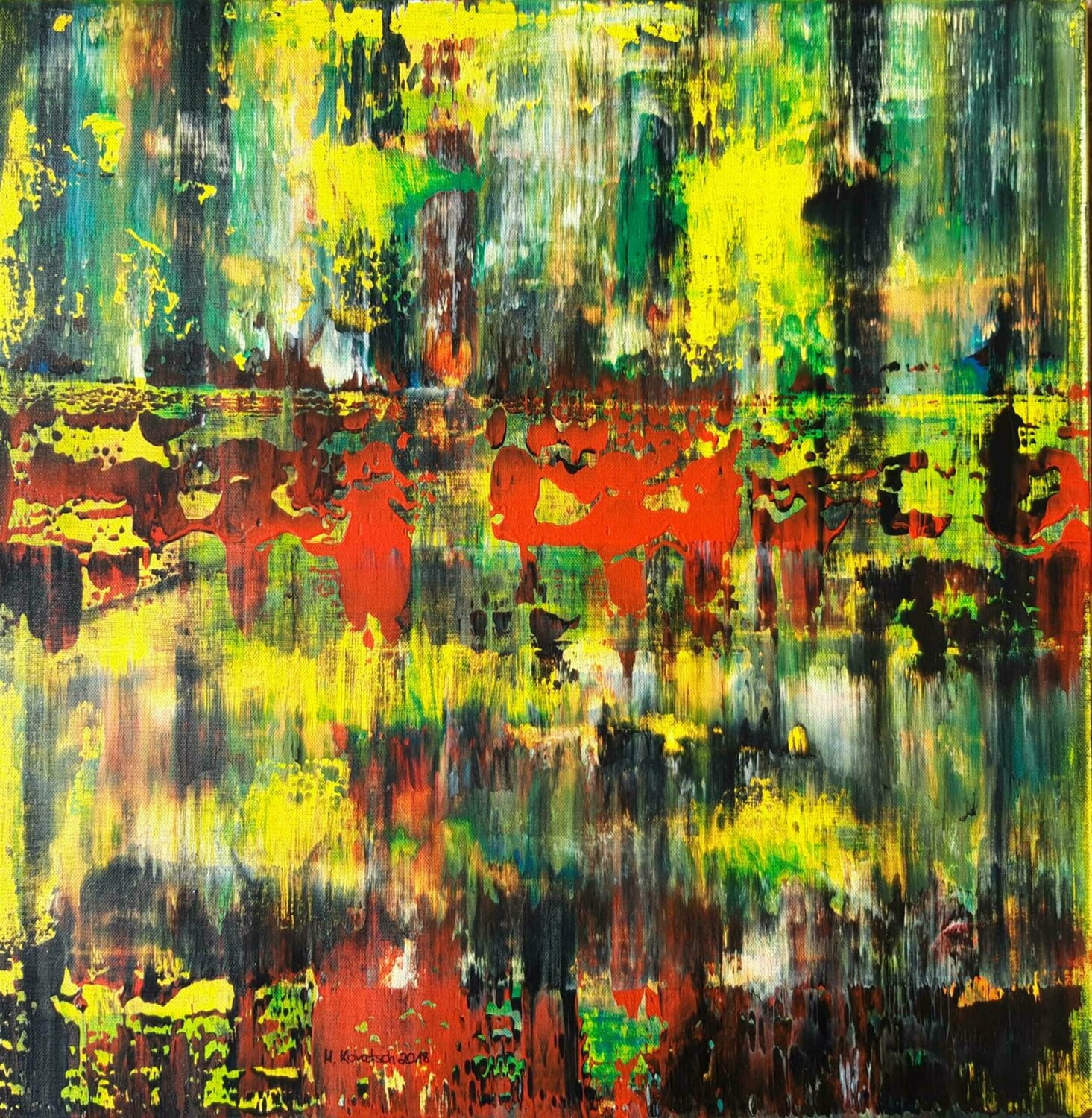 Jungle Monika Kovatsch Original painting for sale