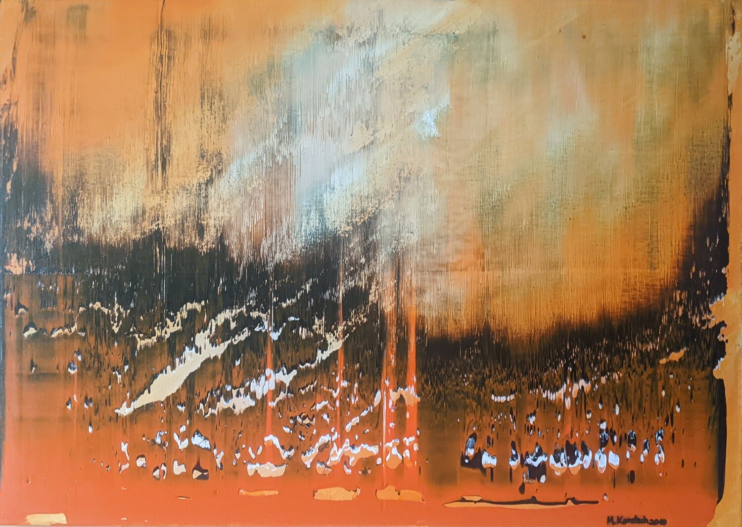 Imperfection Monika Kovatsch Original painting for sale