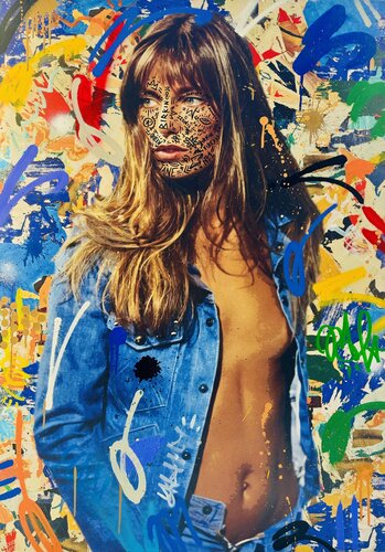 FULL JEAN by RS Artist, Painting for Sale on Select