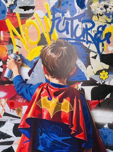 NOW FUTURE by RS Artist, Painting for Sale on Select