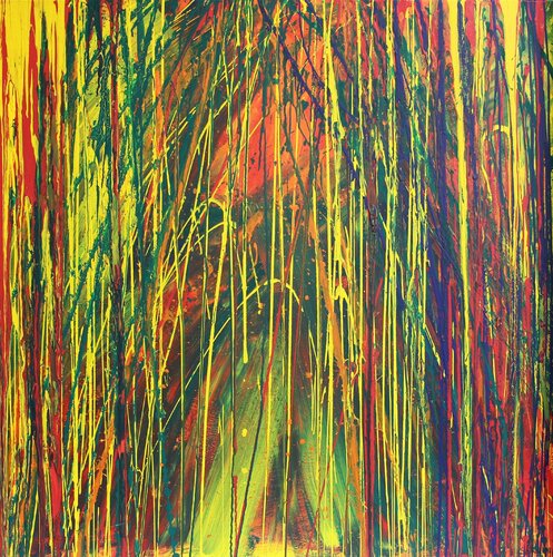 Lichterfreuden 1 by Kerstin Sokoll, Painting for Sale on Select