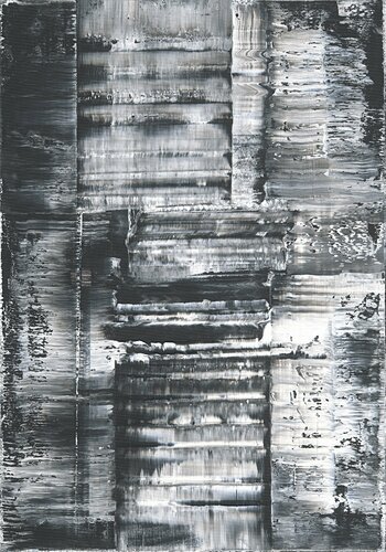 Black & White 5 by Kerstin Sokoll, Painting for Sale on Select