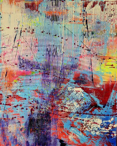 Synphonie der Synapsen by Kerstin Sokoll, Painting for Sale on Select