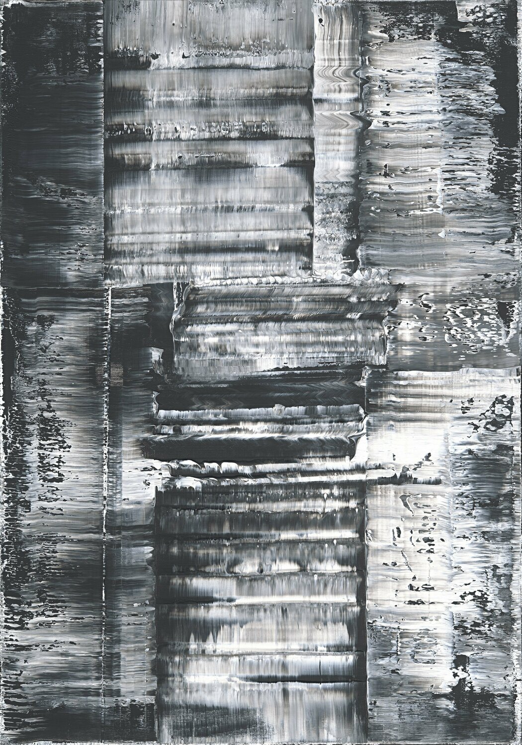 Black & White 5 Kerstin Sokoll Original painting for sale