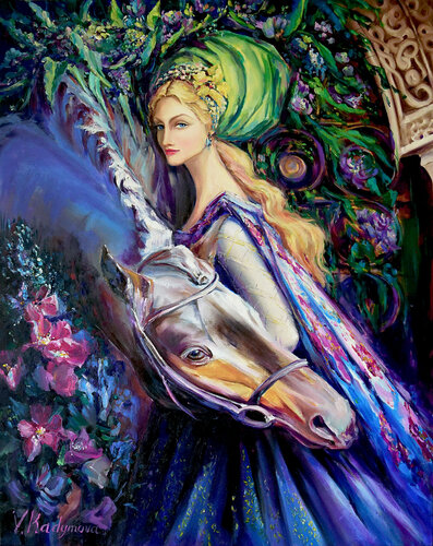 Fairy by Vlada Kadymova, Painting for Sale on Select