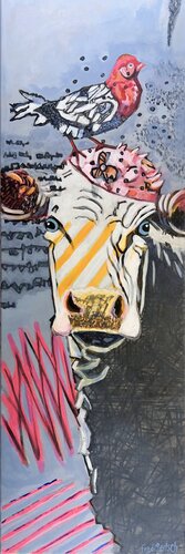 Baby Bird by Fredi Gertsch, Painting for Sale on Select