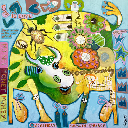 Baby Biodiversity by Fredi Gertsch, Painting for Sale on Select