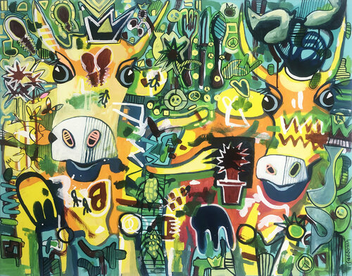Just Us Two by Fredi Gertsch, Painting for Sale on Select