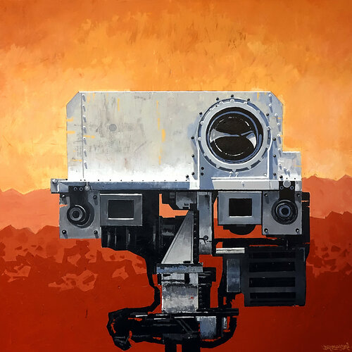 Curiosity by Tomasz Brynowski, Painting for Sale on Select
