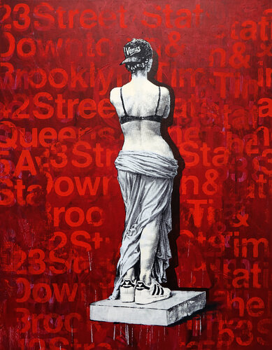 Urban Aphrodite 01 by Tomasz Brynowski, Painting for Sale on Select