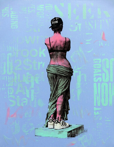 Urban Aphrodite 03 by Tomasz Brynowski, Painting for Sale on Select