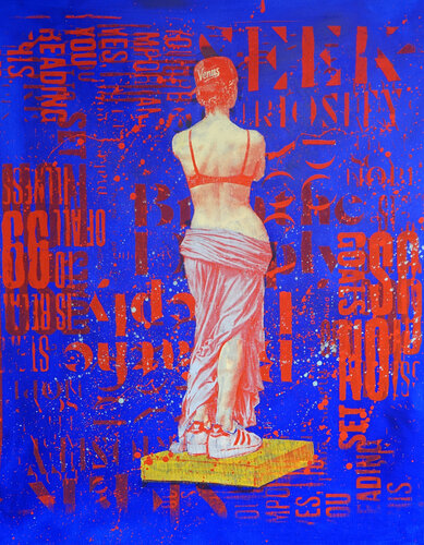 Urban Aphrodite 04 by Tomasz Brynowski, Painting for Sale on Select