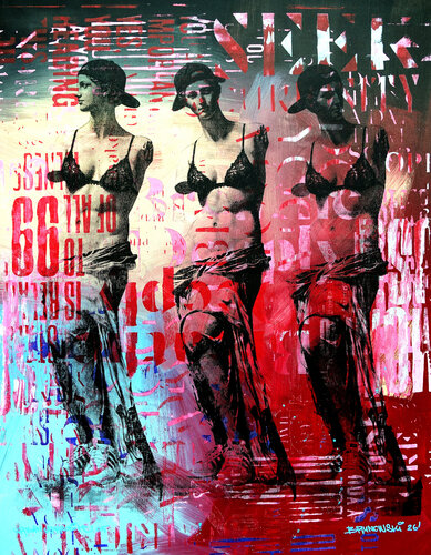 Urban Aphrodite 05 by Tomasz Brynowski, Painting for Sale on Select