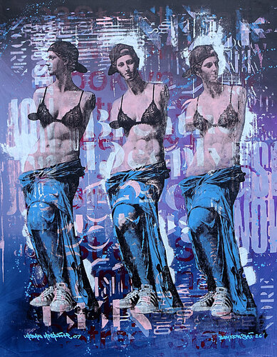 Urban Aphrodite 07 by Tomasz Brynowski, Painting for Sale on Select