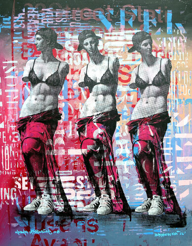 Urban Aphrodite 08 by Tomasz Brynowski, Painting for Sale on Select