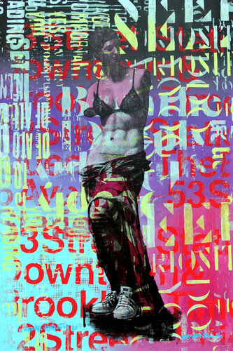 Urban Aphrodite 10 by Tomasz Brynowski, Painting for Sale on Select