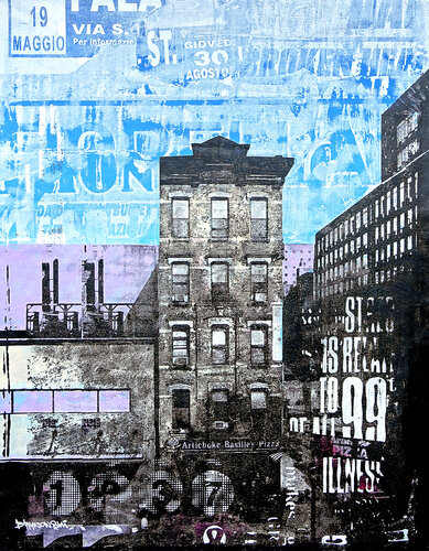 High Line View #10 von Tomasz Brynowski, Malerei kaufen auf Select